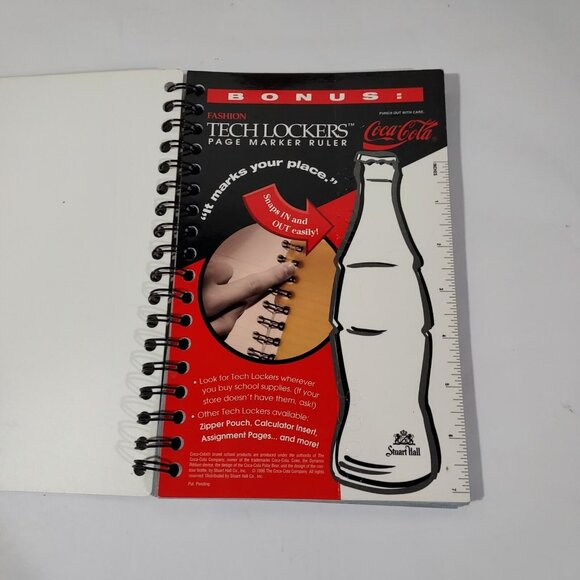 Coca-Cola PolarBear 1995 Spiral Bound Student Planner 9.5"x6.5" Vintage Ephemera - Picture 5 of 15